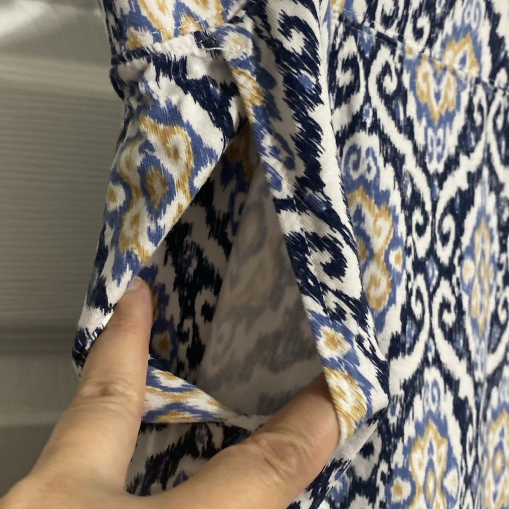 D&co beach wide leg lounge casual pants size XLP - Picture 6 of 11